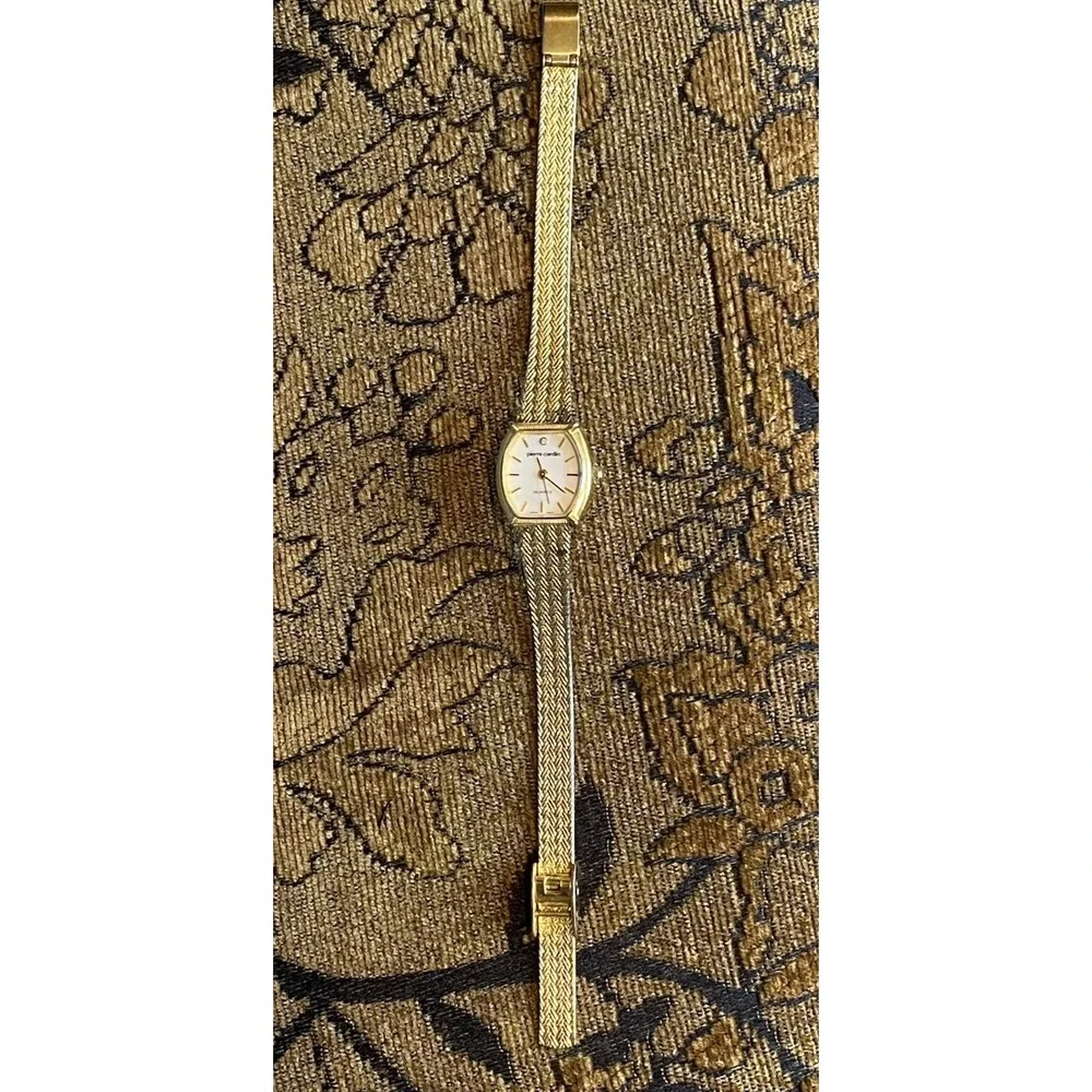 Pierre Cardin Quartz Women's Watch Gold Tone 6.5